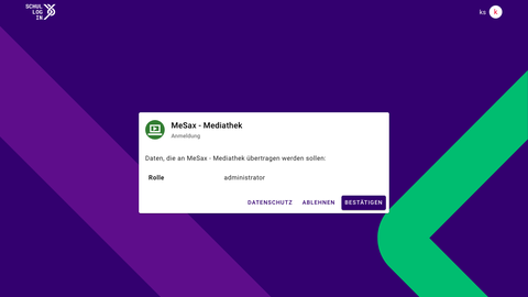 MeSax Mediathek (beta) - Icon