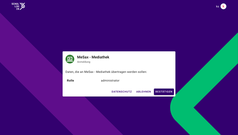 MeSax Mediathek (beta) - Icon