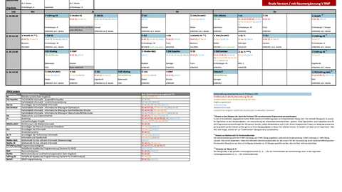 Stundenplan WS25/26