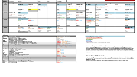 Stundenplan WS25/26 (vorläufig)