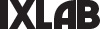 IXLAB logo, black on white.