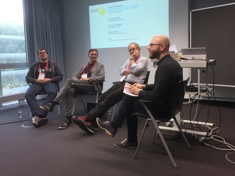 Panel Discussion auf dem Workshop Begreifbare Interaktion