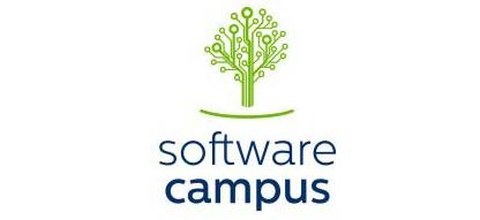 Logo Software Campus mit grünem Baum