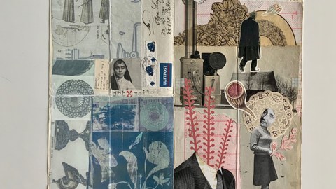 Frank Voigt, Mail Art Collage, 2017