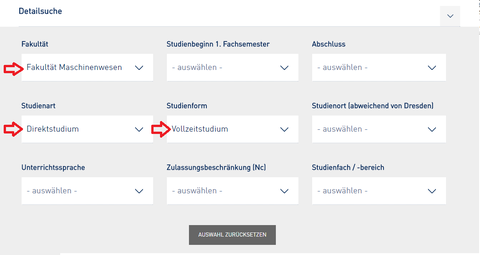 Einschreibeformular