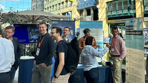 Impression vom GEWV-Präsentationsstand auf dem FW-Kolloquium