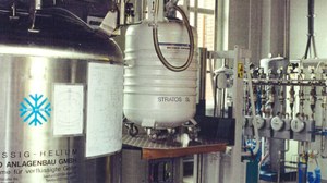 Abfüllstation und Heliumrückgewinnungsanlage mit Gasanalyse