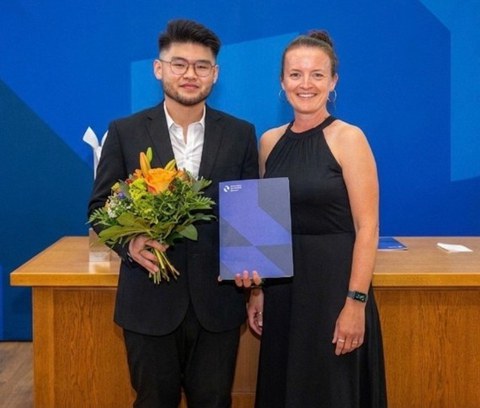 Edward Effendi und Christiane Thomas