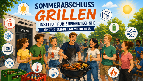 Sommerabschluss Grillen Institut für Energietechnik