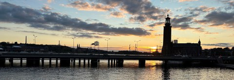 Stockholm Sonnenuntergang