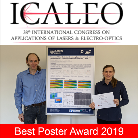Best Poster ICALEO 2019