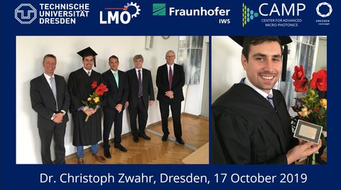 Dissertationsverteidigung Christoph Zwahr