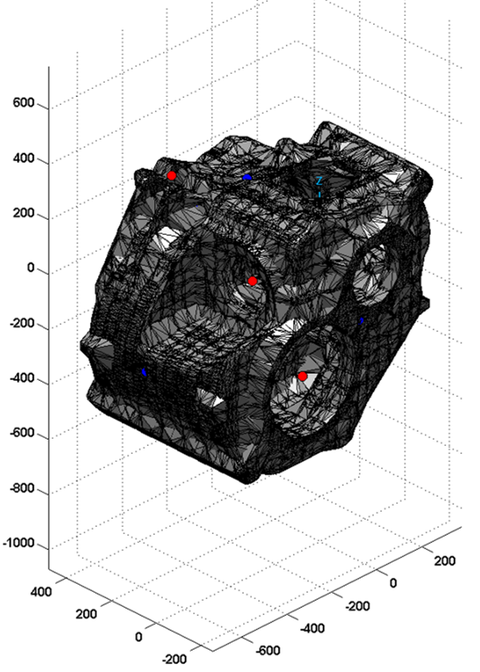 Import with GUI at the example of a gear box housing