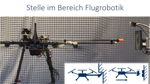 Stelle im Bereich Flugrobotik