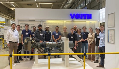 Besuch bei Voith Turbo