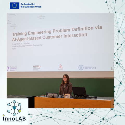 Frau Dr. Marchini präsentiert auf der Konferenz Lessons Learned VIII einen Vortrag zum Thema „Training Engineering Problem Definition via AI-Agent-Based Customer Interaction“.
