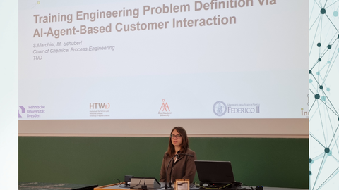 Frau Dr. Marchini präsentiert auf der Konferenz Lessons Learned VIII einen Vortrag zum Thema „Training Engineering Problem Definition via AI-Agent-Based Customer Interaction“.