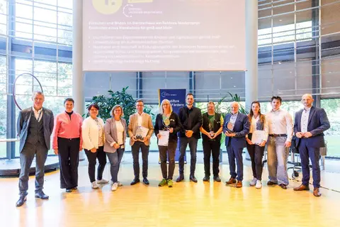 Gewinner der Förderpreise der Stiftung Lausitzer Braunkohle.