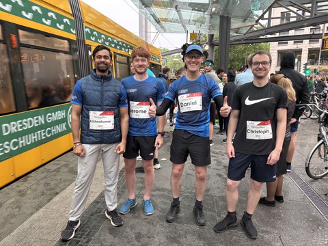 EVT Team 2 vor dem Rennen