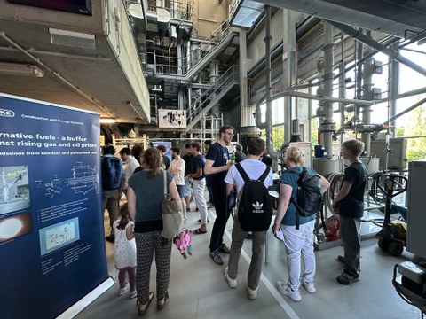 Das volle Zentrum für Energietechnik.