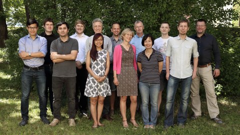 Gruppenfoto der MVT-Mitarbeiter 2019