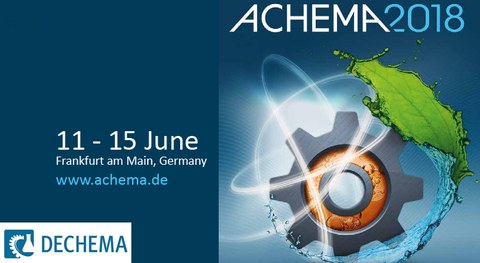 Logo der ACHEMA 2018