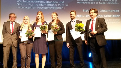 Verleihung des Linde-Award an Frau Dipl.-Ing. Lena Schricker
