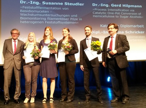 Verleihung des Linde-Award an Frau Dipl.-Ing. Lena Schricker