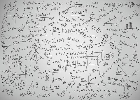 viele mathematische Formeln