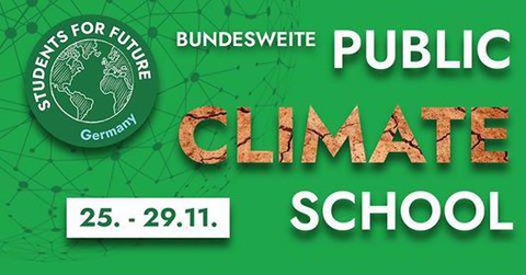 Titelbild der Public Climate School Woche