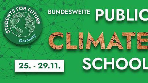 Titelbild der Public Climate School Woche