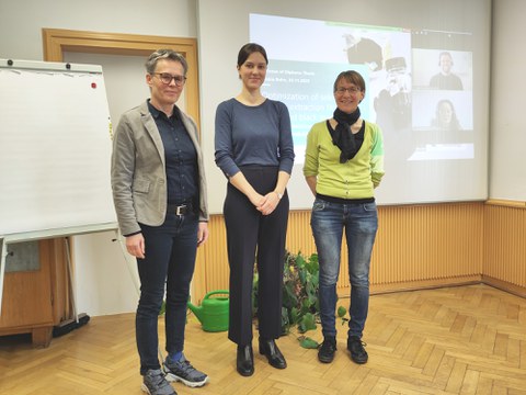 Erfolgreiche Diplomverteidigung von Saskia Bohn