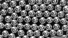 Foto Silberkugeln