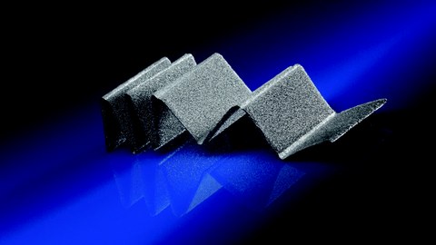Schaumelektrode, Faltdesign für Superkondensatoren