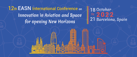  Banner: 12th EASN International Conference on Innovation in Aviation and Space for opening New Horizons.