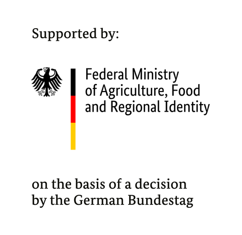 Fundinglogo of the Federal Ministry of Agriculture, Food and Regional Identity.