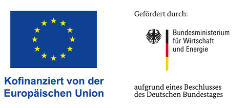 Förderlogos der EU und des BMWE