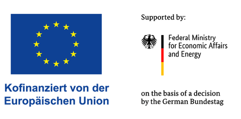 Förderlogos der EU und des BMWE