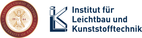 Logo Universität Patras und Logo ILK