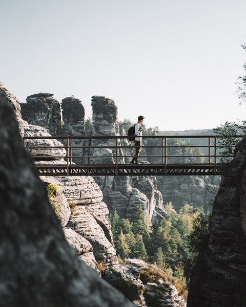 Hiking near Dresden Germany