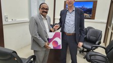 Prof. Gude meets Prof. Behera in New Delhi, March 2024