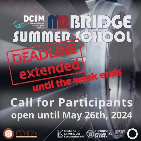 DCIM-M2BRIDGE Sommerschule 2024. CfP. Fristverlängerung 02