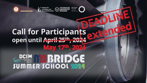 DCIM-M2BRIDGE Sommerschule 2024. CfP. Fristverlängerung