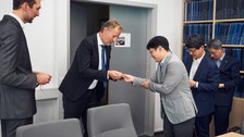 MoU zwischen ILK und JBNU, Korea. 10. August 2022