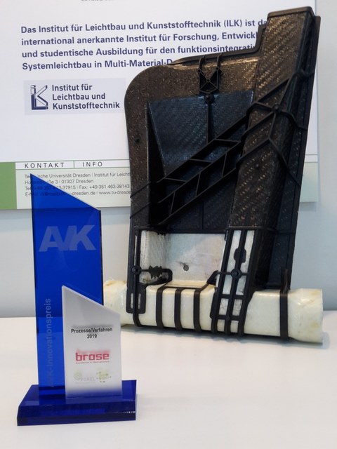 AVK-Preis und FuPro-Demonstratorbauteil auf der Composites Europe 2019