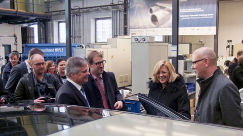 Besuch der EU-Kommissarin Corina Cretu