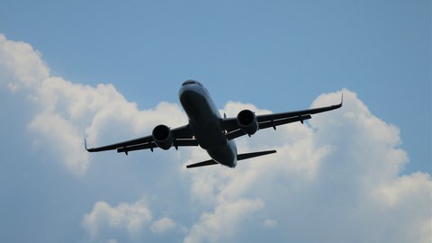 A320 in Frontalansicht