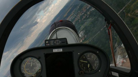 Demonstration der Lastvielfachen im Kurvenflug