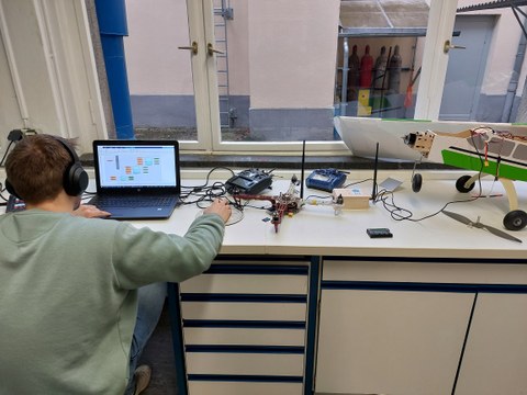Work in the UAV Lab