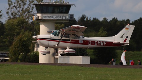 Landung Cessna Stendal